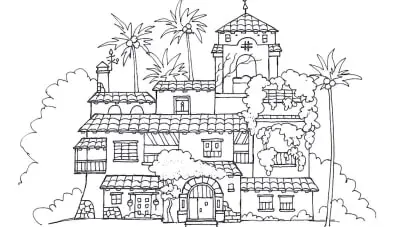 Sweet Encanto Free coloring pages for kids