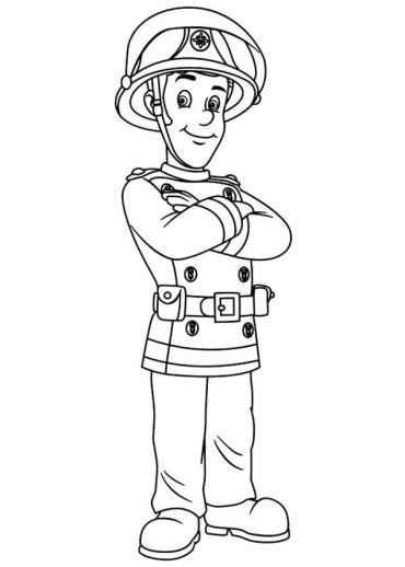 Fireman Sam coloring pages for kids | Free printable