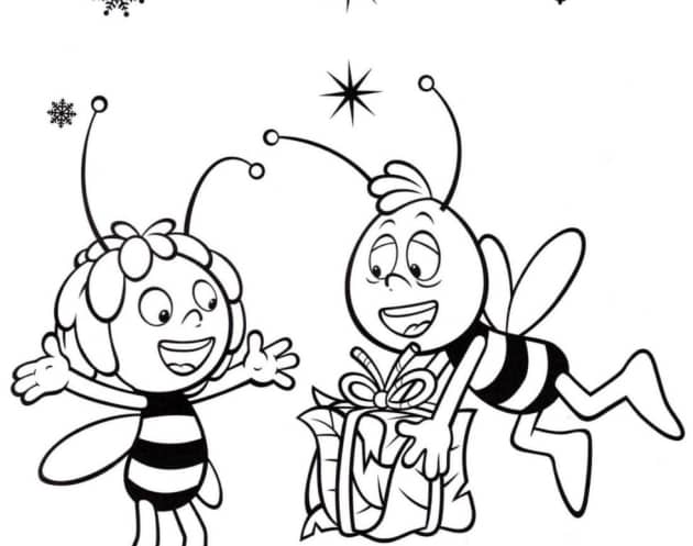 ausmalbilderkinder.de - Ausmalbilder Biene Maja 21