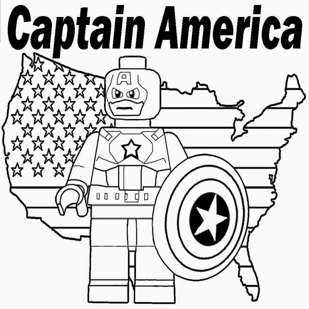 ausmalbilderkinder.de - Ausmalbilder Captain America 20
