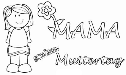 ausmalbilderkinder.de - Ausmalbilder Muttertag 22