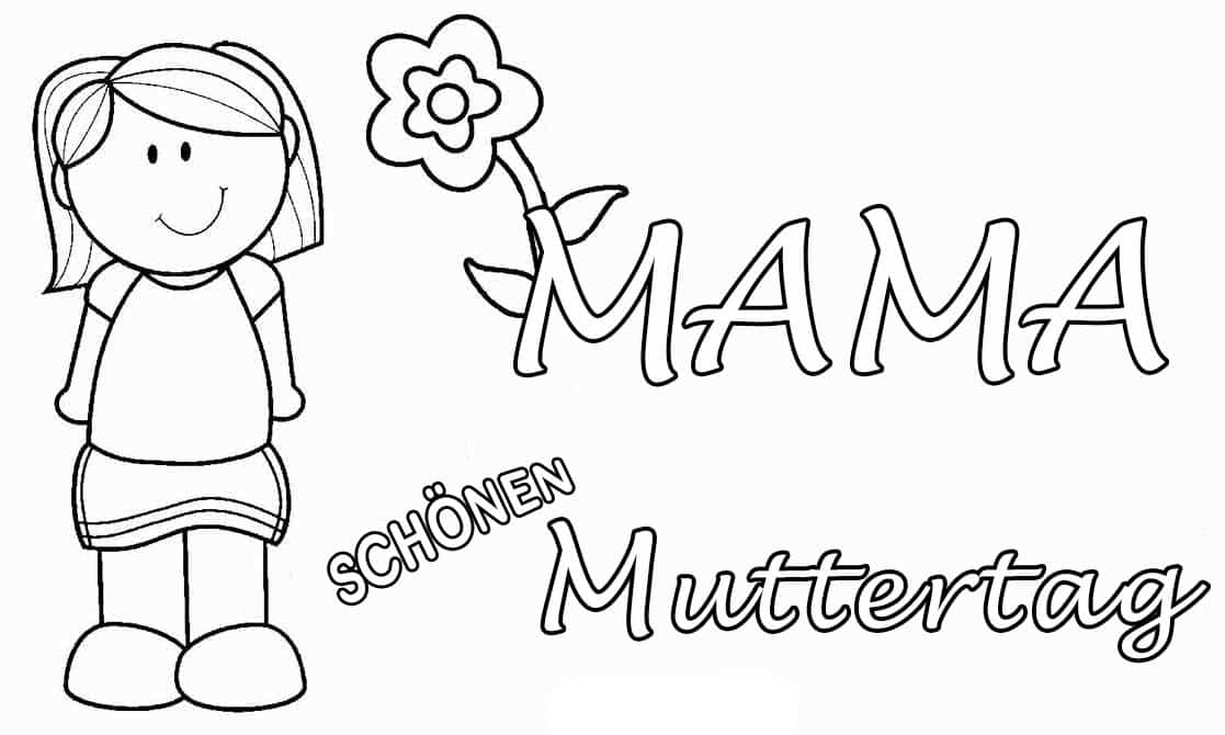 ausmalbilderkinder.de - Ausmalbilder Muttertag 22