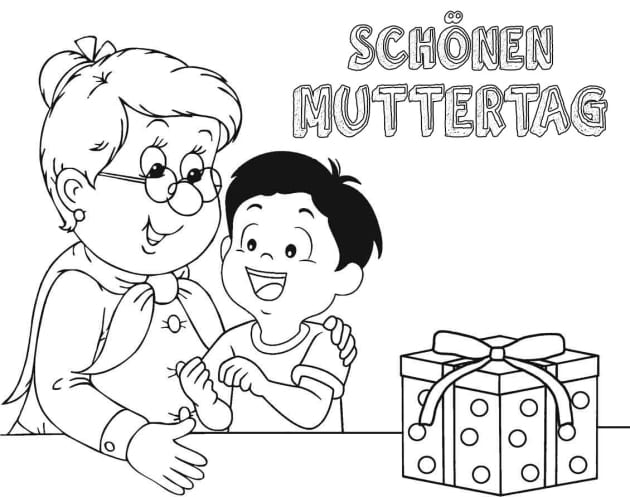 ausmalbilderkinder.de - Ausmalbilder Muttertag 24