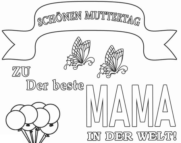 ausmalbilderkinder.de - Ausmalbilder Muttertag 26