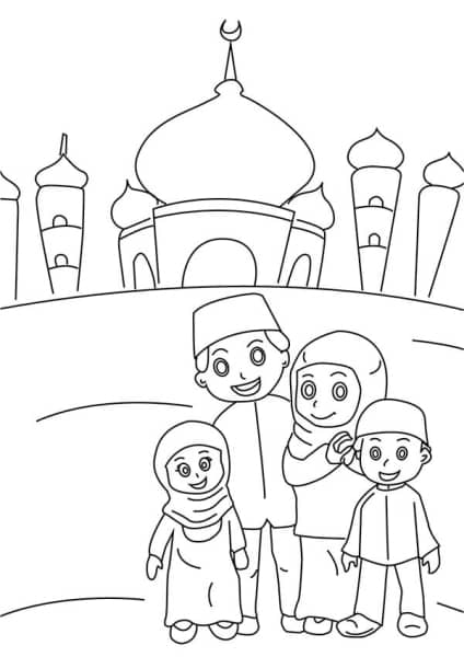 ausmalbilderkinder.de - Ausmalbilder Ramadan 02