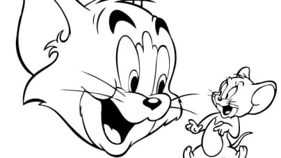 ausmalbilderkinder.de - Ausmalbilder Tom & Jerry 05