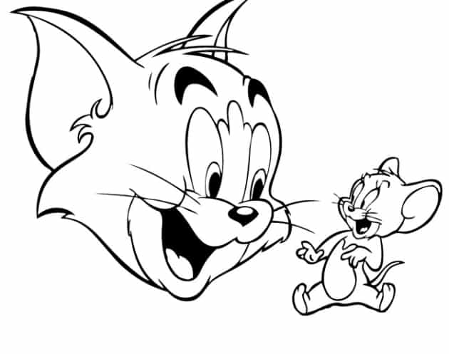 ausmalbilderkinder.de - Ausmalbilder Tom & Jerry 05