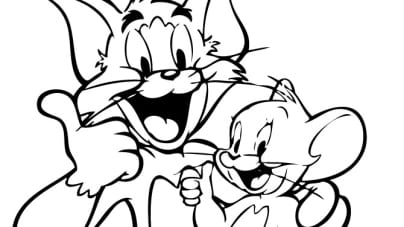 ausmalbilderkinder.de - Ausmalbilder Tom & Jerry 10