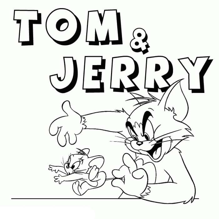 ausmalbilderkinder.de - Ausmalbilder Tom & Jerry 13