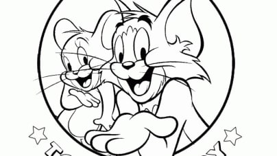 ausmalbilderkinder.de - Ausmalbilder Tom & Jerry 14