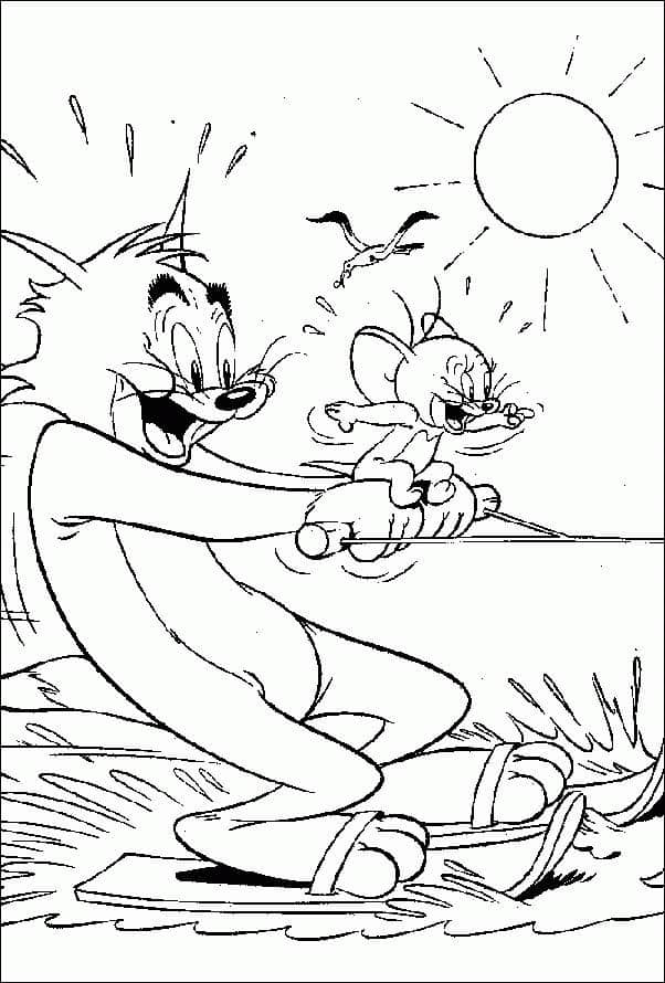 ausmalbilderkinder.de - Ausmalbilder Tom & Jerry 15