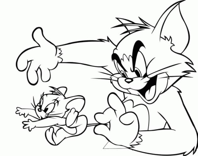 ausmalbilderkinder.de - Ausmalbilder Tom & Jerry 17