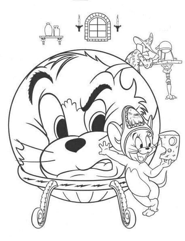 ausmalbilderkinder.de - Ausmalbilder Tom & Jerry 29