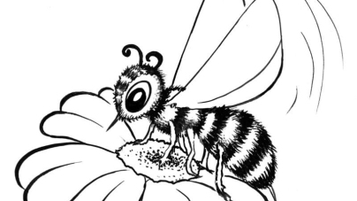 ausmalbilderkinder.de - Ausmalbilder Bienen 17