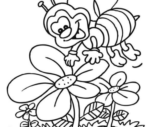 ausmalbilderkinder.de - Ausmalbilder Bienen 21