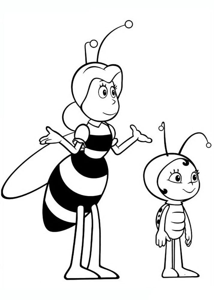ausmalbilderkinder.de - Ausmalbilder Bienen 23