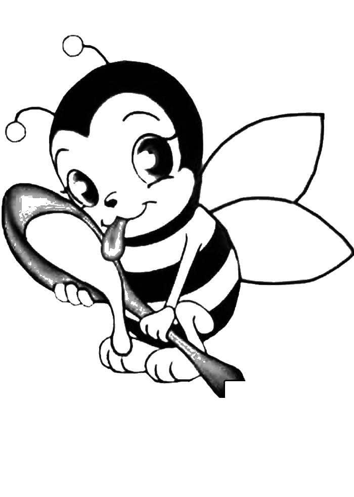 ausmalbilderkinder.de - Ausmalbilder Bienen 25