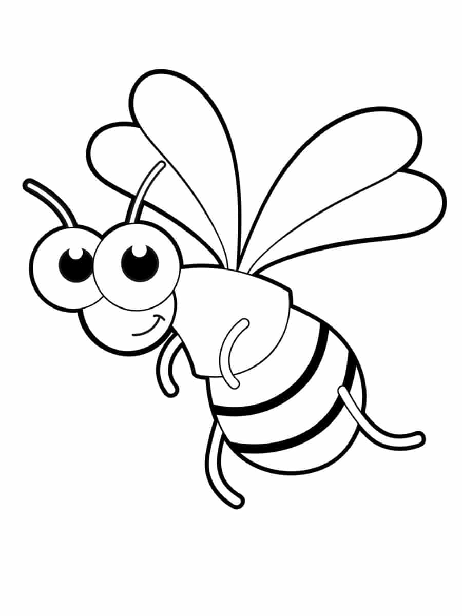 ausmalbilderkinder.de - Ausmalbilder Bienen 27
