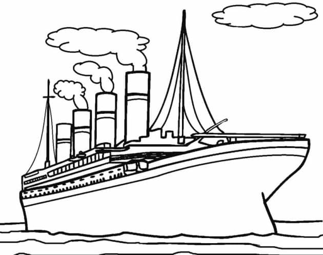 ausmalbilderkinder.de - Ausmalbilder Titanic 04