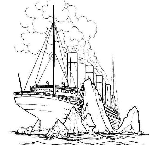 ausmalbilderkinder.de - Ausmalbilder Titanic 06