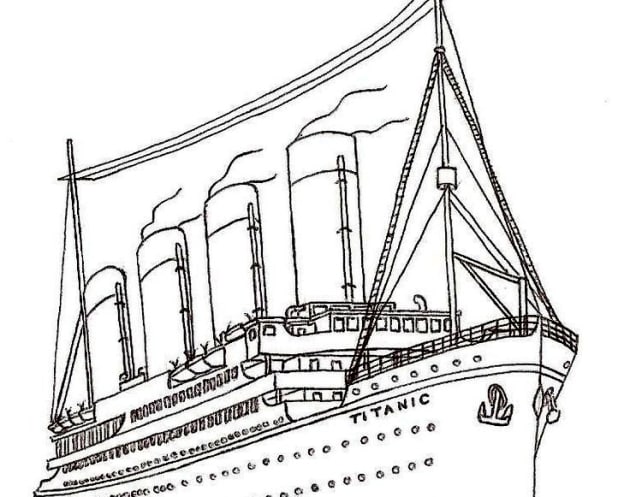 ausmalbilderkinder.de - Ausmalbilder Titanic 20