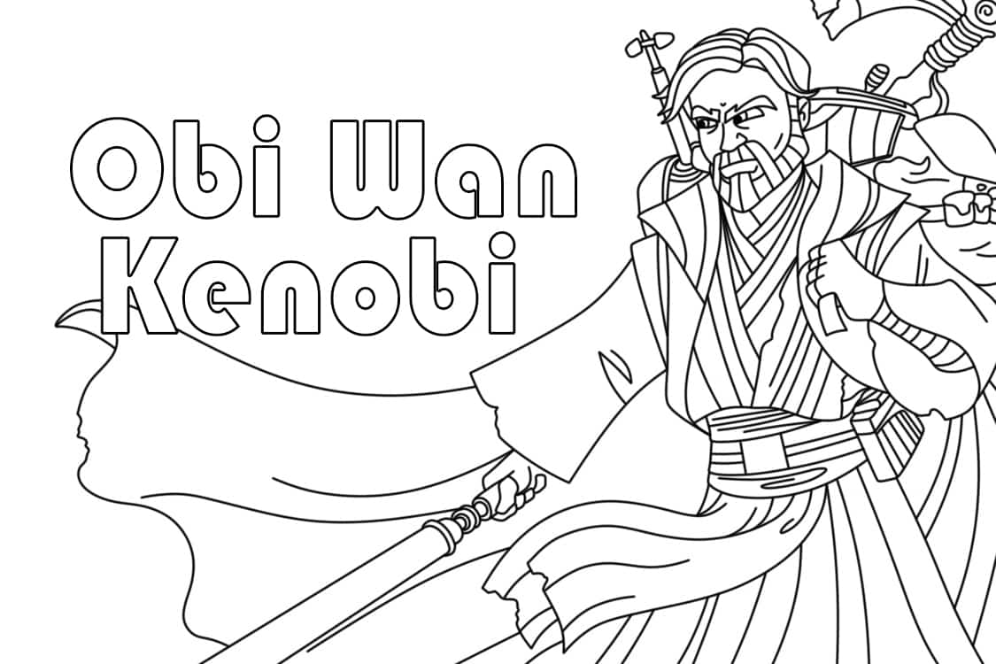 ausmalbilderkinder.de - Ausmalbilder Obi Wan Kenobi 17