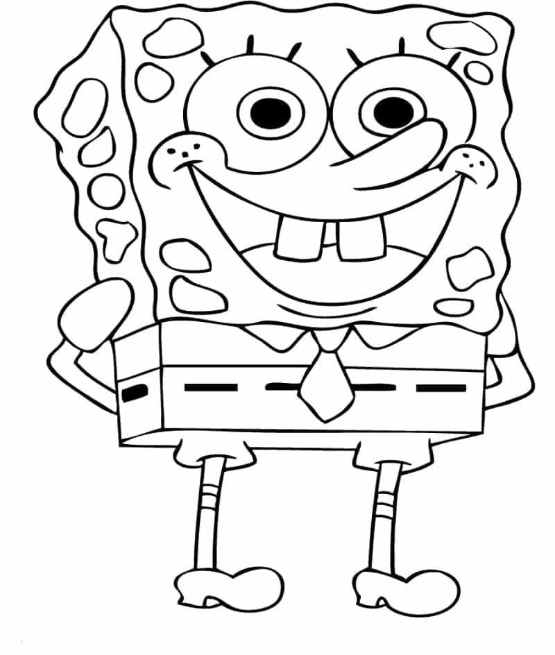 ausmalbilderkinder.de - Ausmalbilder Spongebob 01