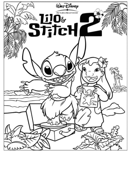 ausmalbilderkinder.de - Ausmalbilder Stitch 07
