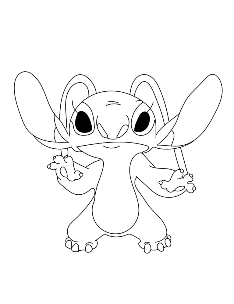 Lilo and Stitch Coloring Pages - Cartoon Characters