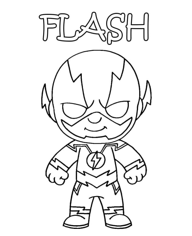 The Flash ausmalbilder ausdrucken kostenlos Jetzt ausmalen