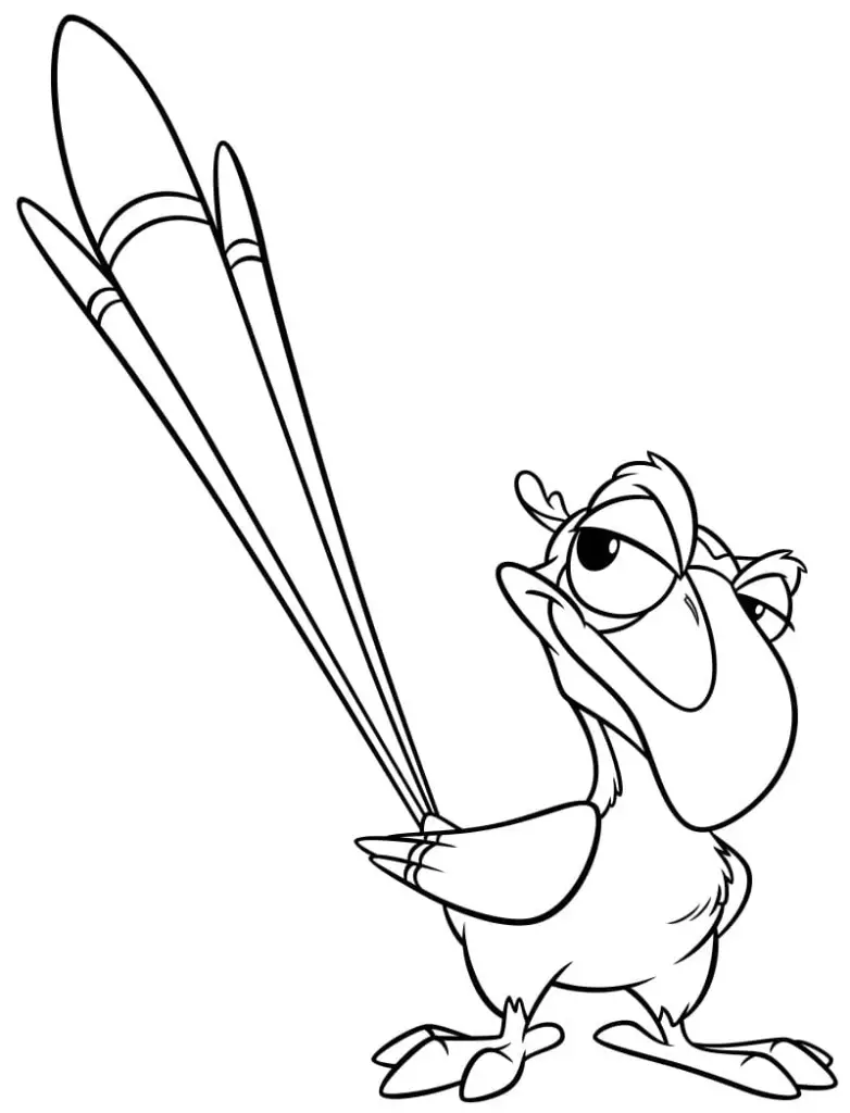 könig der löwen ausmalbilder mufasa