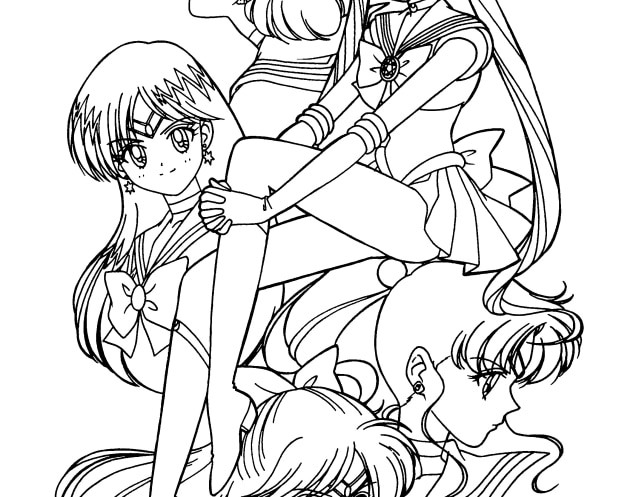 ausmalbilderkinder.de - Ausmalbilder Sailor Moon 06