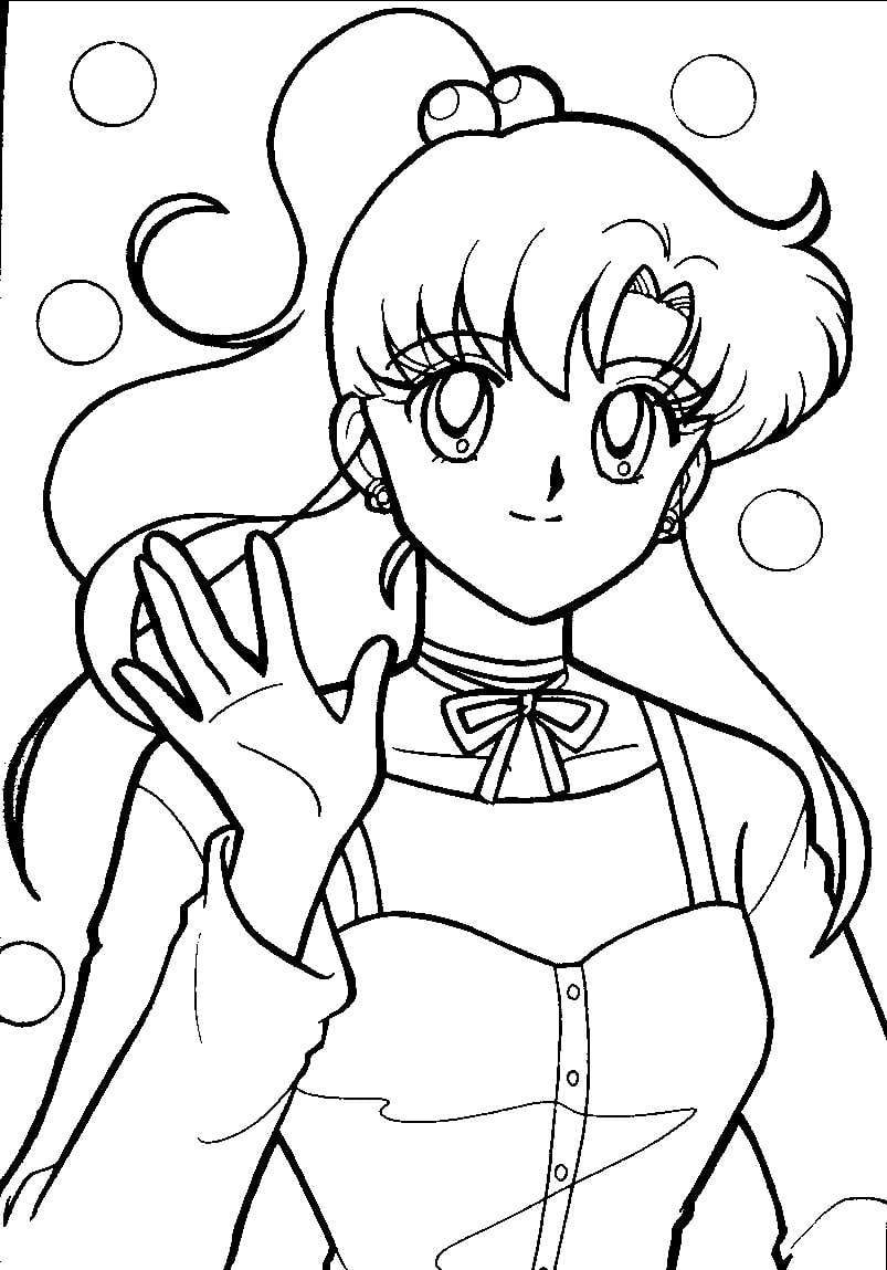 ausmalbilderkinder.de - Ausmalbilder Sailor Moon 10