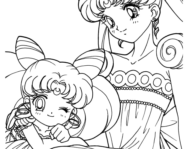 ausmalbilderkinder.de - Ausmalbilder Sailor Moon 12