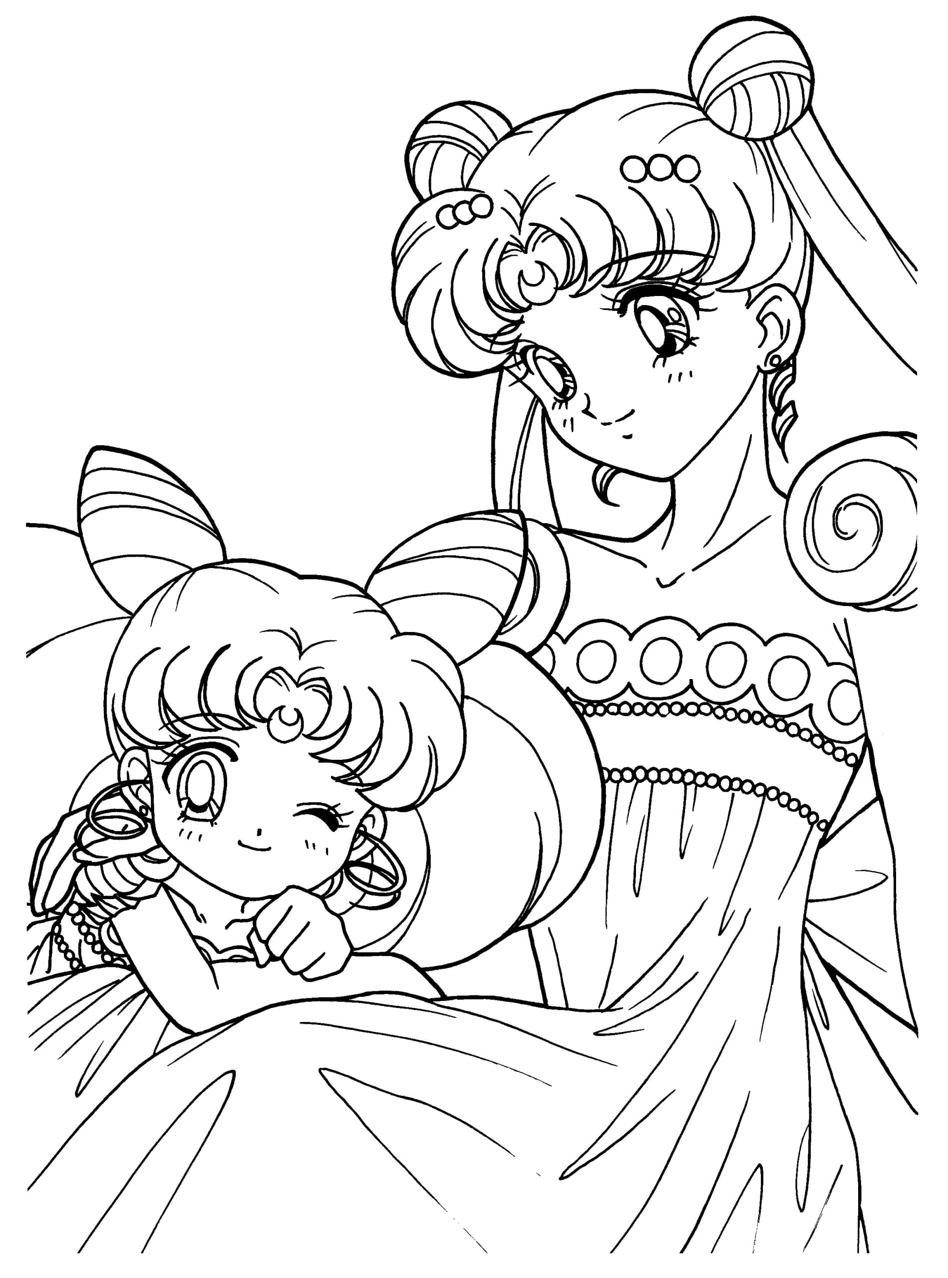 ausmalbilderkinder.de - Ausmalbilder Sailor Moon 12