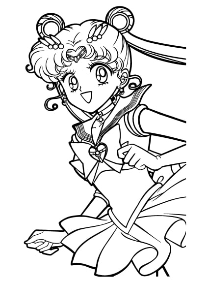 ausmalbilderkinder.de - Ausmalbilder Sailor Moon 16