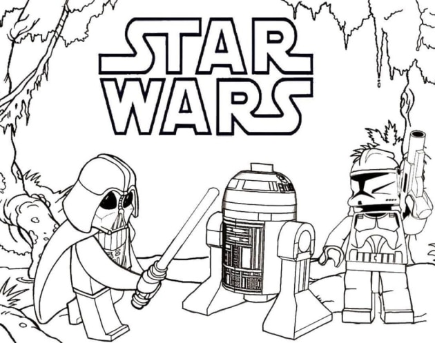 ausmalbilderkinder.de - Ausmalbilder Lego Star Wars 23