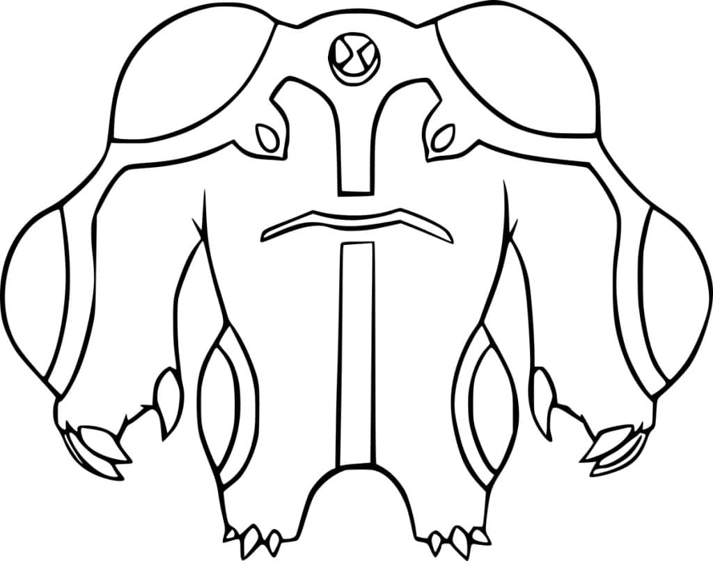 Ben 10 coloring pages all levels for boys to color