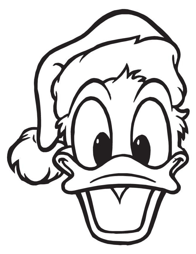 ausmalbilderkinder.de – Ausmalbilder Donald Duck 04