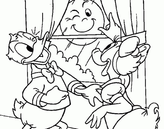 ausmalbilderkinder.de – Ausmalbilder Donald Duck 07