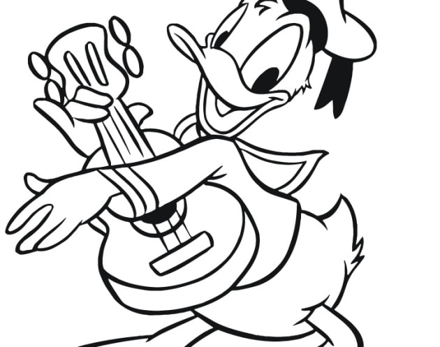 ausmalbilderkinder.de – Ausmalbilder Donald Duck 10