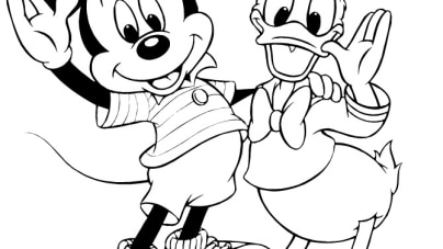 ausmalbilderkinder.de – Ausmalbilder Donald Duck 23