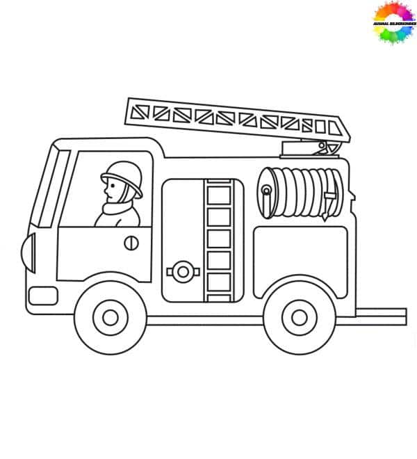 ausmalbilderkinder.de – Ausmalbilder Feuerwehrauto 08