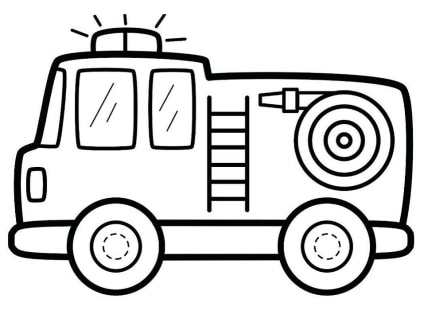 ausmalbilderkinder.de – Ausmalbilder Feuerwehrauto 10