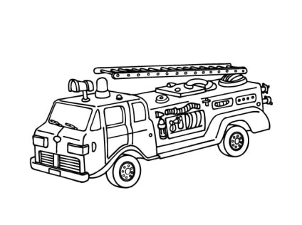 ausmalbilderkinder.de – Ausmalbilder Feuerwehrauto 15