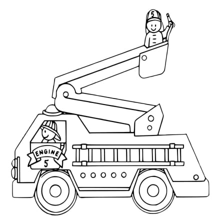 ausmalbilderkinder.de – Ausmalbilder Feuerwehrauto 17