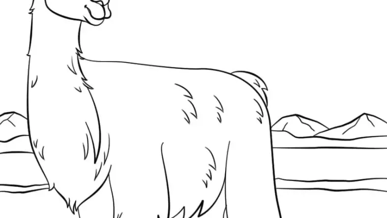 Lama-Liebe: Kostenlose Ausmalbilder für Groß und Klein!