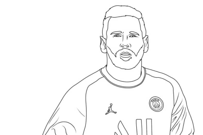 16+ Messi coloring pages to print for his fans