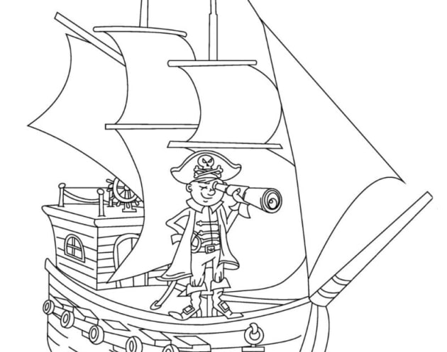 ausmalbilderkinder.de – Ausmalbilder Piraten 17