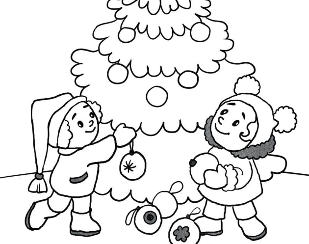 ausmalbilderkinder.de – Ausmalbilder Weihnachtsbäume 10